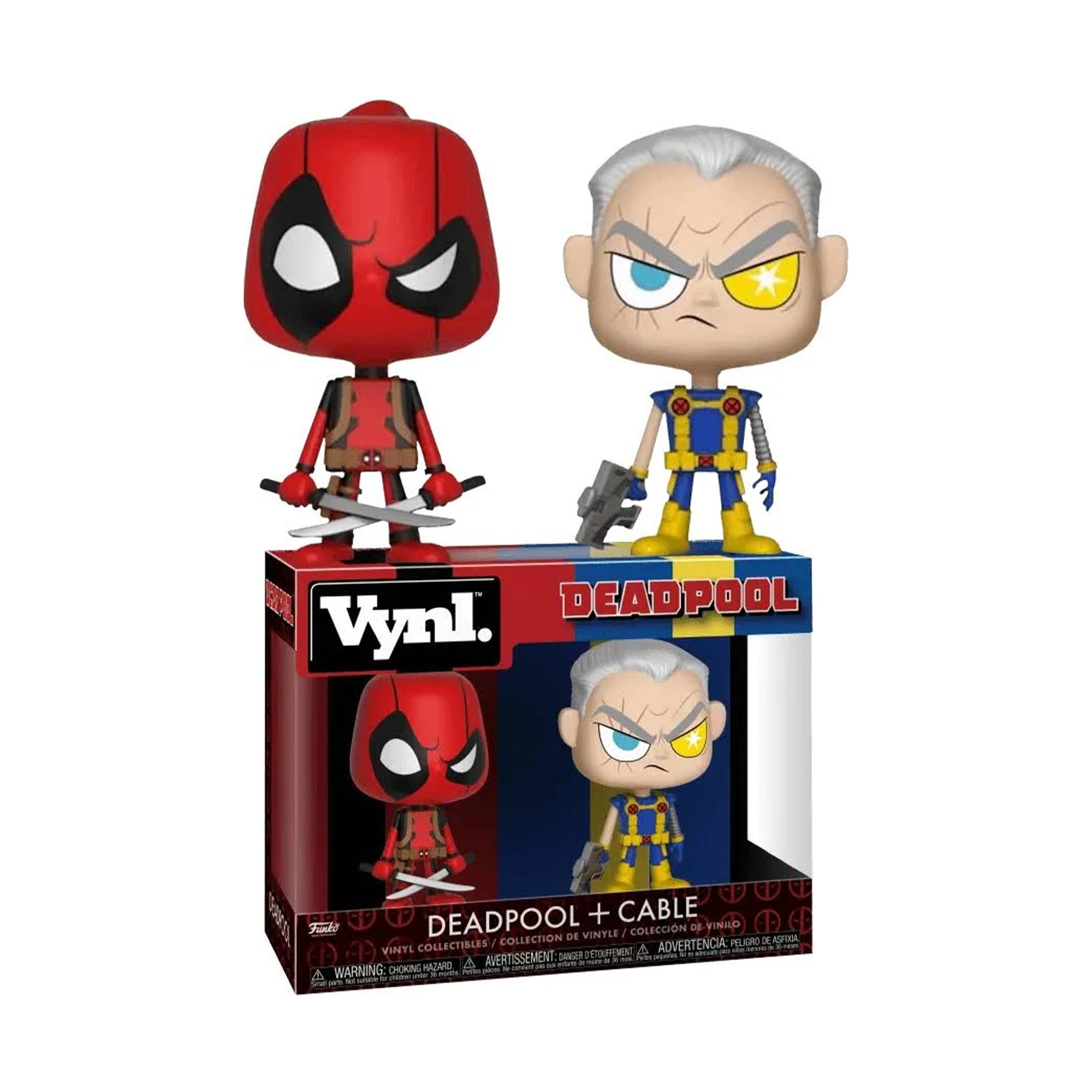 ست اکشن فیگور ددپول و کیبل Funko Vynl مارول کمیک (Deadpool & Cable)