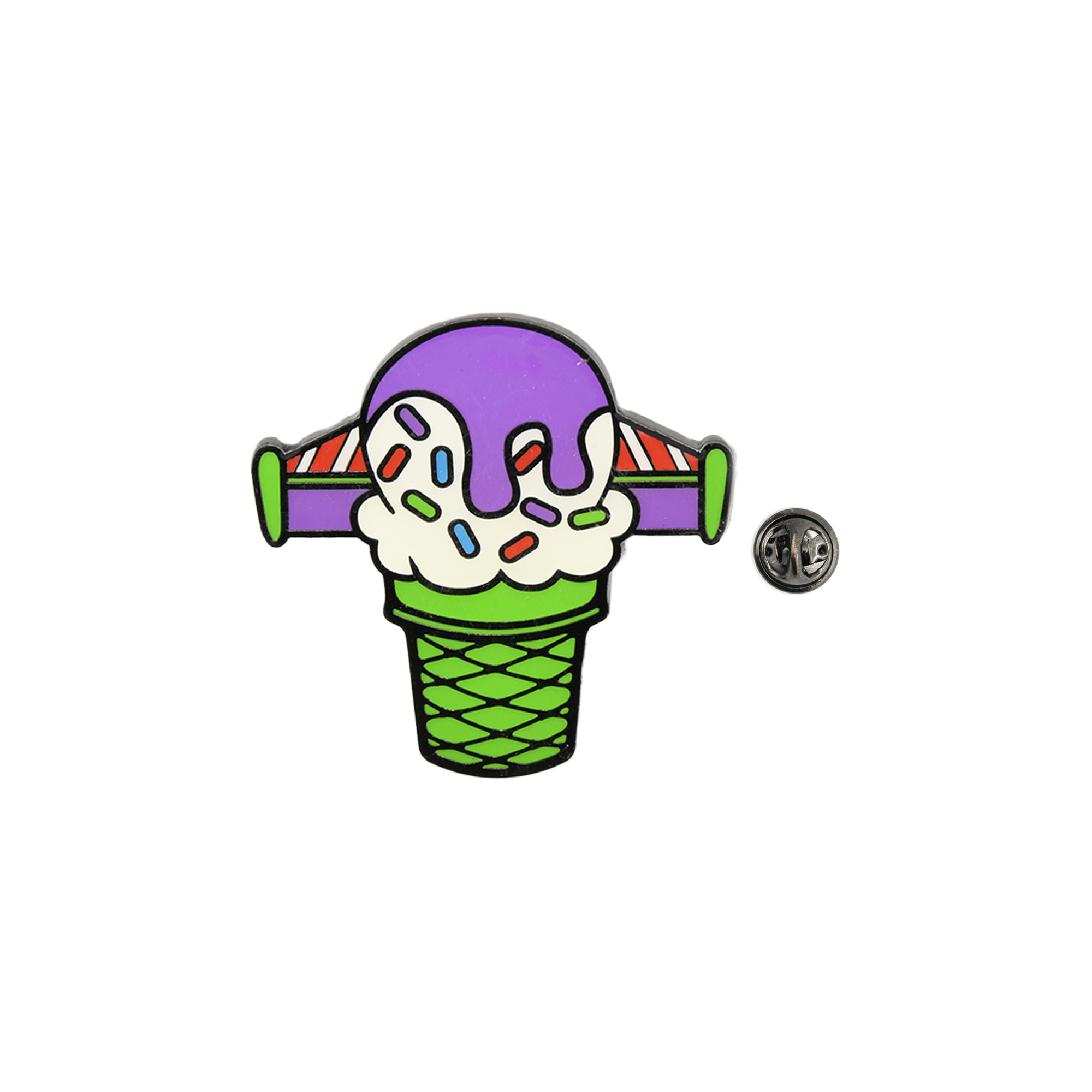 پیکسل فلزی Loungefly طرح بستنی باز لایتیر (Buzz Lightyear) پیکسار