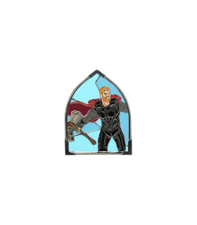 پیکسل فلزی Loungefly ثور (Thor) شیشه رنگی مارول