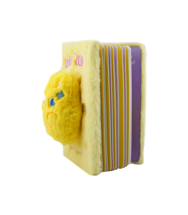 دفترچه مگنتی پشمی (جلد خزدار) طرح خرگوش Rofo Joy