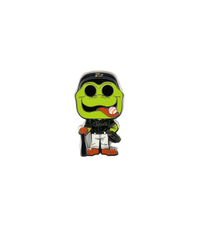 پیکسل اورجینال Funko POP طرح قورباغه بازیکن بیسبال با چوب (لباس مشکی)